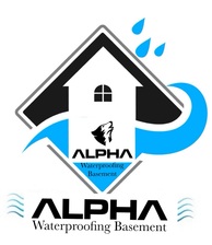 Logo for Alpha Waterproofing Basement