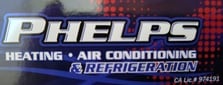 PHELPS HEATING & AIR CONDITIONING CO logo