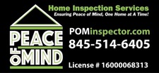 Logo for Peace of Mind Home Inspection Services