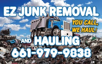 EZ Junk Removal & Hauling logo