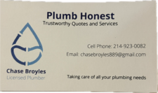 Logo for Plumb Honest