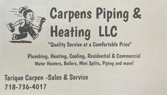 CARPENS PIPING & HEATING logo