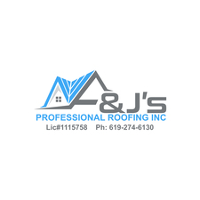 A&J'S PROFESSIONAL ROOFING logo