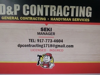 D&P Contracting logo