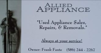 Allied Appliance Repair logo