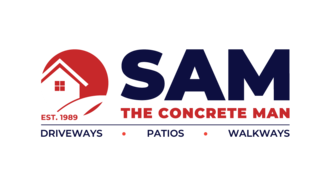 SAM THE CONCRETE MAN OF ESSEX logo