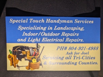 A Special Touch Handyman Service LLC logo