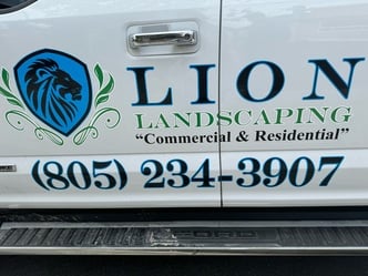 Lion Landscaping logo