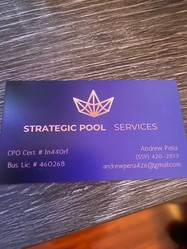 STRATEGIC POOL SERVICES logo