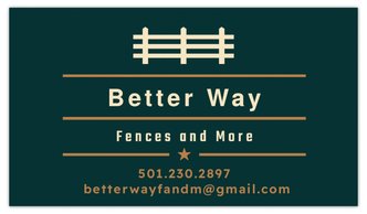 BETTER WAY FENCES AND MORE, LLC logo