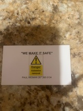Logo for S&P Asbestos