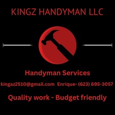 Logo for Kingz Handyman LLC-Unlicensed Contractor