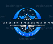 Logo for Flawless soft & pressure washing pus LLC