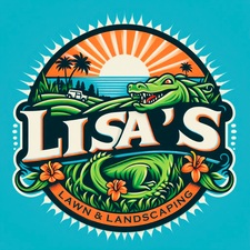 Logo for Lisa's Lawn & Landscaping