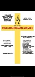 MILLS HANDYMAN SERVICE logo