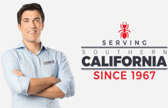Corky's Pest Control logo