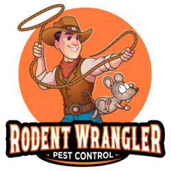 RODENT WRANGLER PEST CONTROL logo