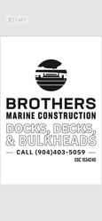 Brothers Marine Construction logo