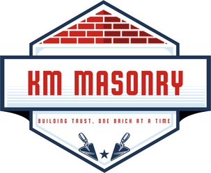 KM Masonry logo