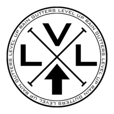 Logo for Level Up Rain Gutters