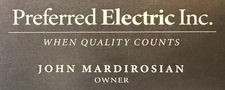 Logo for Preferred Electric