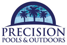 Logo for Precision Pools & Outdoors