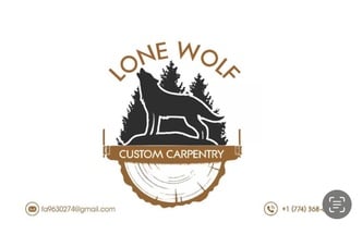 Lone Wolf Carpentry logo