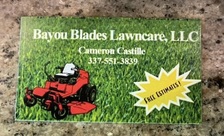 Bayou Blades Lawncare, LLC logo