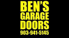 Logo for Ben's Garage Doors