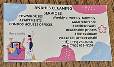 Logo for Anahi's cleaning services