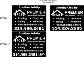 Premier Construction Exteriors logo