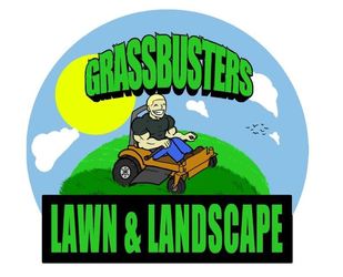 Grassbusters Lawn and Landscape logo