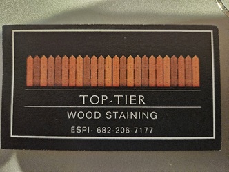 TOP-TIER WOOD STAINING logo
