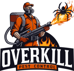 Overkill Pest Control logo