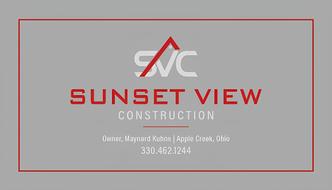 Sunset View Construction logo