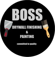 Logo for Boss Drywall Finishing & Painting