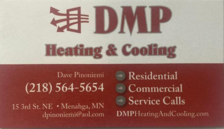Logo for DMP Heating & Cooling, LLC