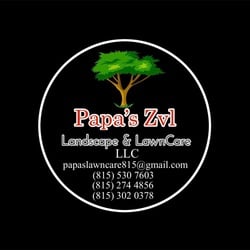 Papa's Lawncare and Landscaping logo