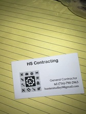Logo for HS Contracting