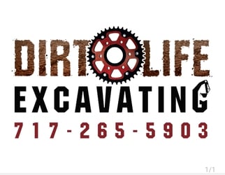 Dirt Life Excavating logo