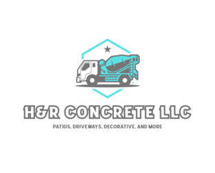 H & R Concrete logo