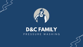 D & C Family Power Washing logo