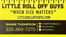 Logo for Little Roll Off Guys, LLC