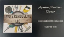 Logo for Tavo's Remodeling