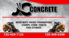 Logo for J&C Concrete