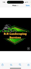 RH Landscaping Service logo