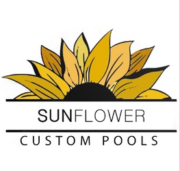 SUNFLOWER CUSTOM POOLS logo