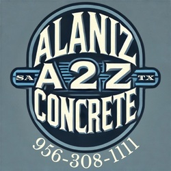 Alaniz A2Z Concrete logo