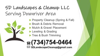 5D LANDSCAPES AND CLEANUP LLC logo