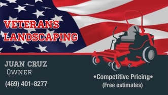 Veterans Landscaping logo